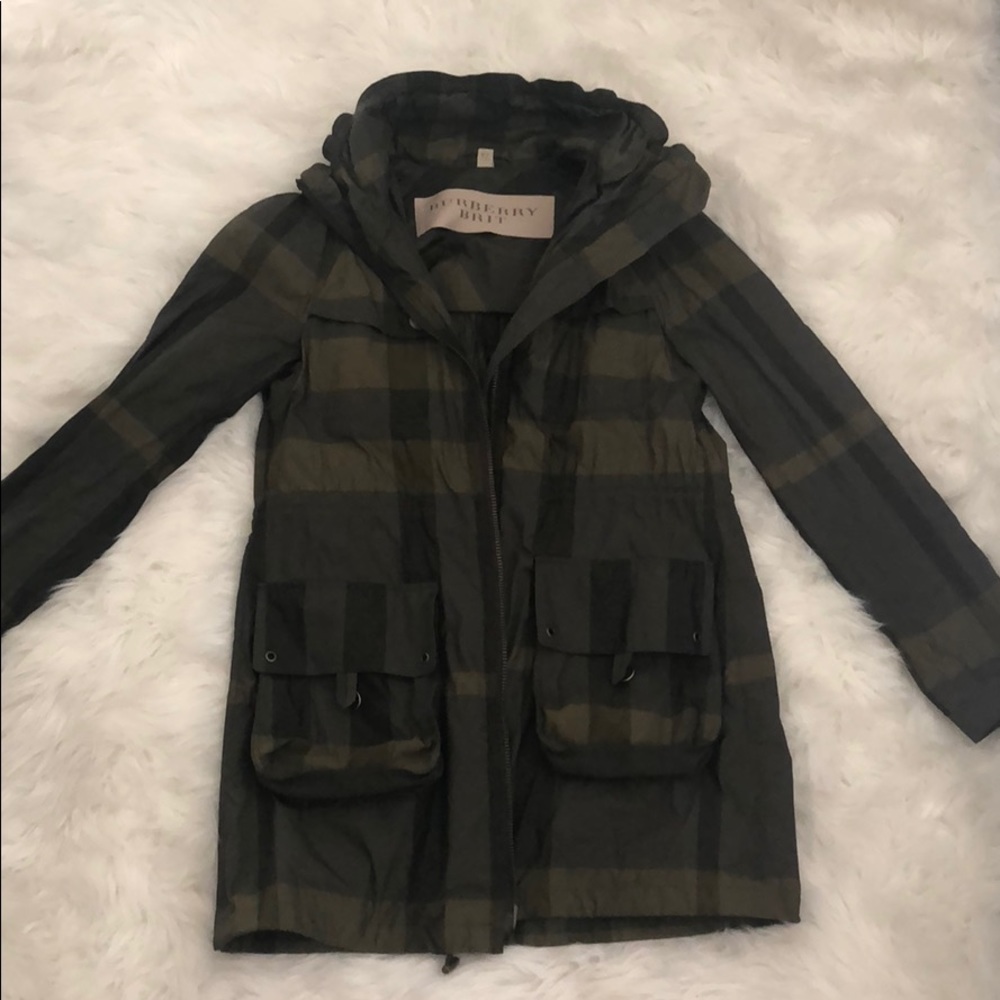 Burberry rain jacket